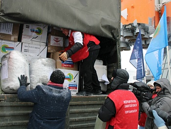 СВОих не бросаем: Профсоюзы региона отправили участникам СВО гумнаитарный конвой